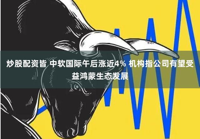 炒股配资皆 中软国际午后涨近4% 机构指公司有望受益鸿蒙生态发展